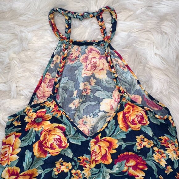 American Eagle Floral Halter Dress - Picture 4 of 4
